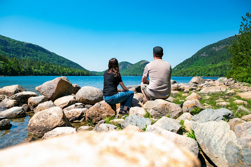 Jordan Pond, Adventures in Acadia National Park, Maine