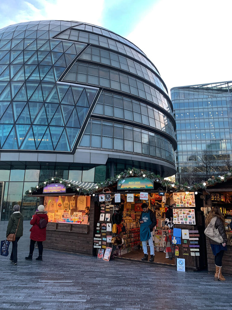 London Bridge Christmas Market Food