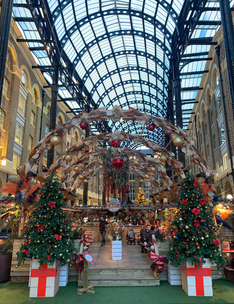 London Bridge Christmas Market Hay's Galleria